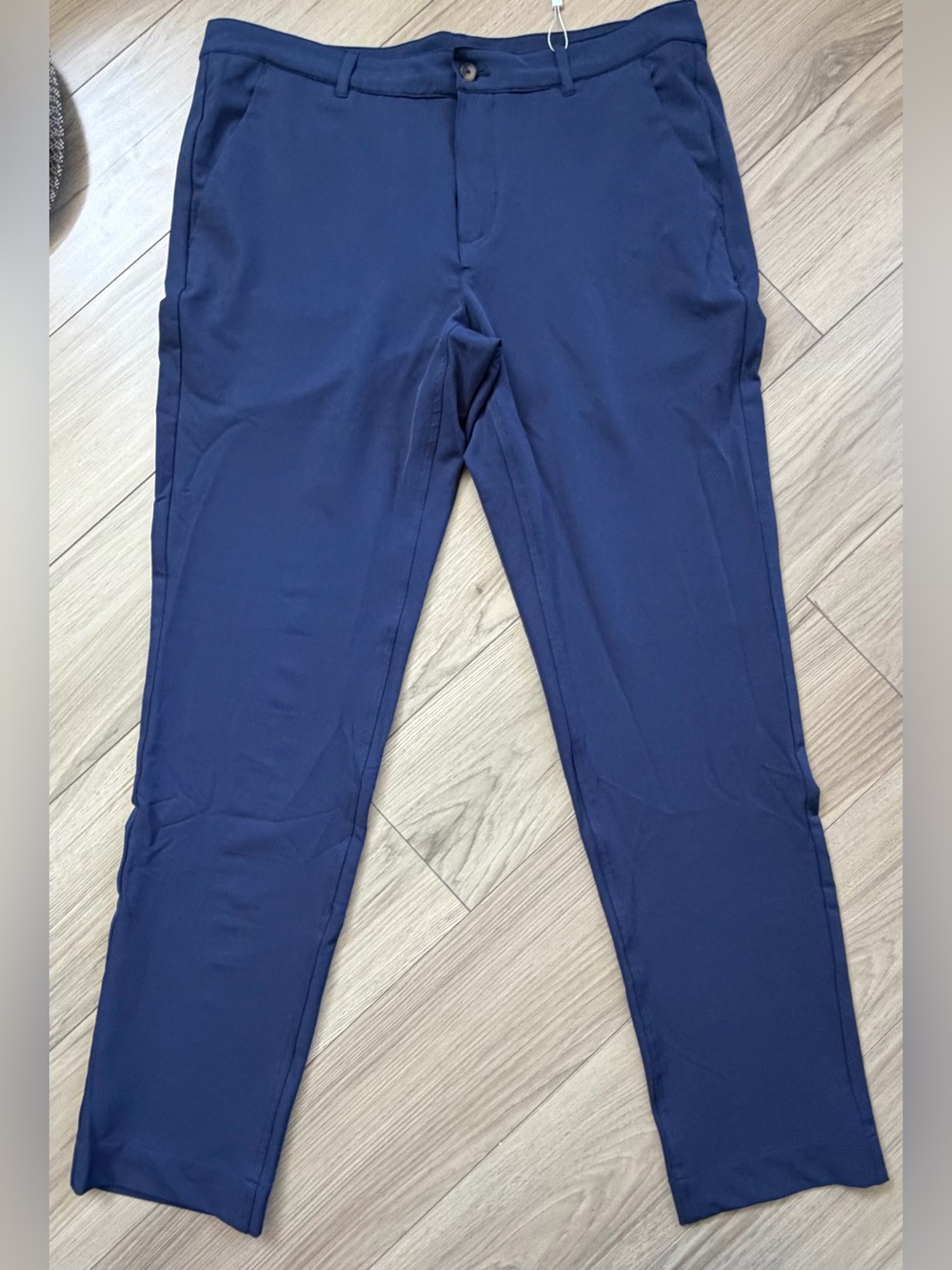 NWT Levelwear Airspeed Mens Navy Performance Golf Pant Straight Stretch 34x33